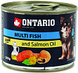 ONTARIO Multi Fish - Консервы &quot;Онтарио Рыбное ассорти&quot; для мелких пород собак