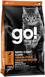 GO! SOLUTIONS Skin+Coat Care: Grain Free Salmon Recipe (30/14) - &quot;ГОУ&quot; беззерновой для котят и кошек с лососем