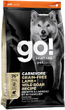 GO! SOLUTIONS Carnivore: Grain Free Lamb & Wild Boar (32/16) - &quot;ГОУ&quot; беззерновой с ягненком и мясом дикого кабана 