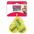 KONG Air Squeaker Ball - Игрушка для собак &quot;Теннисный мяч&quot;, 3 шт