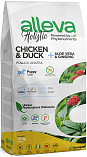 Alleva Holistic Puppy & Junior Maxi Chicken & Duck + Aloe vera & Ginseng (36/18) - &quot;Аллева Холистик&quot; с курицей и уткой для щенков крупных пород