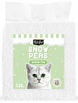 Kit Cat Snow Peas Green Tea - биоразлагаемый наполнитель на основе горохового шрота с ароматом зеленого чая