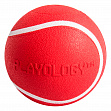 Playology - жевательный мяч SQUEAKY CHEW BALL с пищалкой и с ароматом говядины для собак 