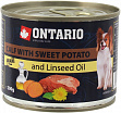 ONTARIO Calf with Sweet Potato - Консервы &quot;Онтарио Телятина и Батат&quot; для мелких пород собак