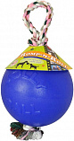 JOLLY PET Romp-n-Roll - Мяч с канатом для собак - 11,4 см