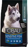 FARMINA Cibau Sensitive Fish Medium & Maxi (24/12) - &quot;Фармина Чибао&quot; для собак средних и крупных пород с рыбой