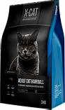 X-CAT Adult Cat Hairball (30/14) &quot;Икс кэт&quot; с индейкой для выведения комков из ЖКТ