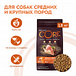 Core Original (34/16) - Беззерновой корм из индейки с курицей для собак средних пород