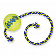 KONG Air Squeaker Ball with Rope - Игрушка для собак &quot;Теннисный мяч&quot; с канатом