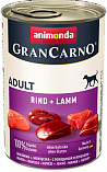 ANIMONDA Gran Carno Original Adult Rind + Lamm - консервы c говядиной и ягнёнком для собак