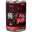 Core - Консервы из говядины с брокколи для собак