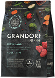 Grandorf Fresh Lamb & Sweet Potato Adult Mini (28/17) - Беззерновой корм с живыми пробиотиками ягненок с бататом для собак мелких пород