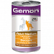 Gemon Dog Medium - Кусочки курицы с индейкой для собак средних пород