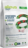 Alleva Holistic Adult Medium Chicken & Duck + Aloe vera & Ginseng (36/17) - &quot;Аллева Холистик&quot; с курицей и уткой для собак средних пород