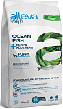 Alleva Holistic Puppy & Junior Medium Ocean Fish + Hemp & Aloe vera (35/18) - &quot;Аллева Холистик&quot; с океанической рыбой для щенков средних пород