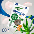 Monge Gift Skin - Лакомство для кошек &quot;Хрустящие подушечки с начинкой&quot; с треской и алоэ вера для здоровой кожи