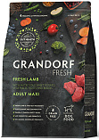 Grandorf Fresh Lamb & Sweet Potato Adult Maxi (28/17) - Беззерновой корм с живыми пробиотиками ягненок с бататом для собак крупных пород