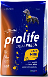 Prolife Dual Fresh Adult Lamb, Buffalo & Rice Mini (26/16) - &quot;Пролайф Дуал фреш&quot; ягненок, буйвол и рис для собак мелких пород