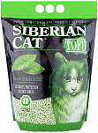 Сибирская кошка - Комкующийся наполнитель Тофу &quot;Зеленый чай&quot;