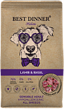 Best Dinner Holistic Adult Sensible Hypoallergenic Lamb & Basil (37/14) - &quot;Бест Диннер Холистик&quot; гипоаллергенный с ягненком и базиликом для собак