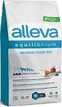 Alleva Equilibrium Mini & Medium Sensitive Ocean Fish (28/13) - &quot;Аллева эквилибриум&quot; с океанической рыбой для собак мелких и средних пород