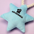 Mr.Kranch - игрушка для собак мелких и средних пород &quot;Снежинка&quot; с канатом и пищалкой