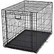 MidWest Ovation - клетка для собак, с торцевой вертикально-откидной дверью, черная