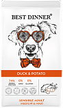 Best Dinner Adult Sensible Medium & Maxi Duck & Potato (25/15) - &quot;Бест Диннер&quot; утка с картофелем для собак средних и крупных пород