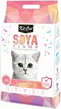Kit Cat Soya Clump Soybean Litter Confetti - соевый биоразлагаемый комкующийся наполнитель с разноцветными гранулами
