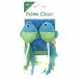 Feline Clean - игрушка для кошек Dental Рыбки, ленты и перья (2 шт.)