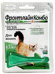 Frontline Combo - капли от блох и клещей для кошек - 1 пипетка
