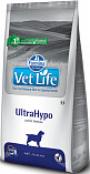 FARMINA Vet Life Dog UltraHypo (18/15) - корм &quot;Вет Лайф&quot; для собак с аллергическими пищевыми реакциями
