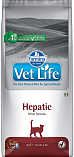 FARMINA Vet Life Cat Hepatic (26/20) - корм &quot;Фармина Вет Лайф&quot; для кошек с хронической печеночной недостаточностью
