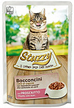 Stuzzy Bocconcini - Ветчина в соусе для кошек, пауч
